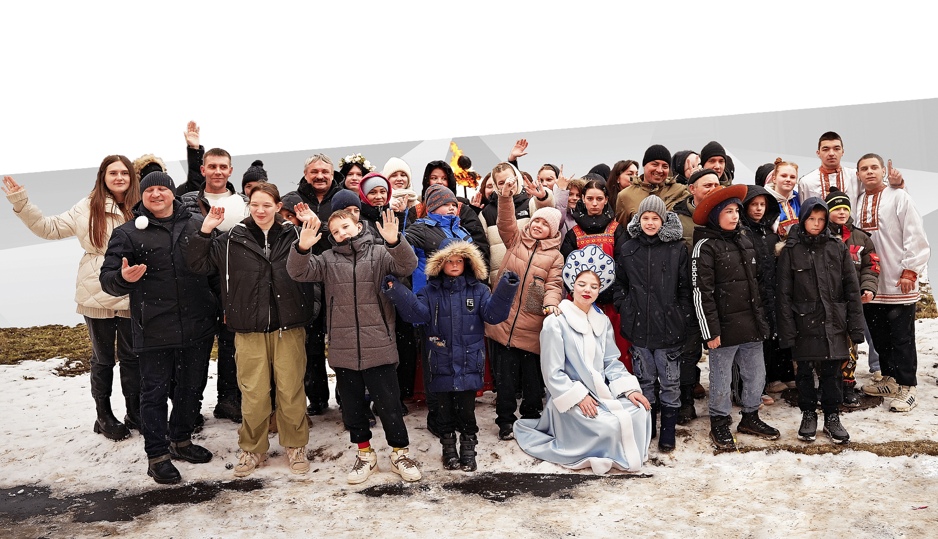 Празднование Масленицы в Сафоновском детском доме